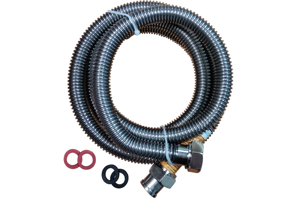 Сильфонная подводка для газа ELKA 1/2 г/г, 0.8 м 1642633 - выгодная ...