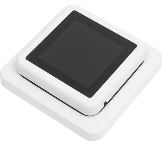 Терморегулятор для теплого пола IQWATT IQ THERMOSTAT SMART HEAT программируемый, белый 408