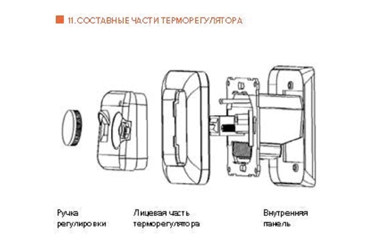 Терморегулятор для теплого пола IQWATT CLIMATIQ BT с ручным управлением,  белый 20616 - выгодная цена, отзывы, характеристики, фото - купить в Москве  и РФ