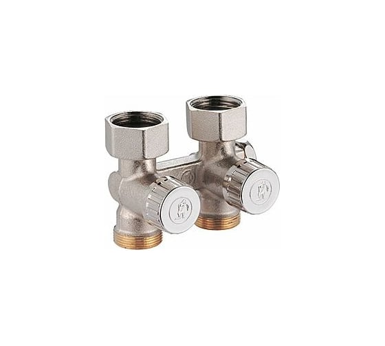 Узел нижнего подключения Giacomini, R383, прямой H-образный, 3/4, 3/4, Н ЕК-НГ R383X002 1