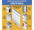 Экран для радиатора Лидер Delta-Max 61x119x16 Белый 6111916DM 3