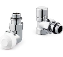 Термостатический набор для радиатора ROYAL THERMO Design трехосевой, 1/2" НС-1480586