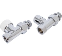 Термостатический набор для радиатора ROYAL THERMO Design прямой, хром, 1/2" НС-1460840