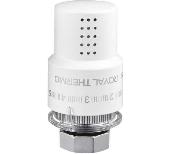 Жидкостная термоголовка ROYAL THERMO Design М30x1.5, белый НС-1443124