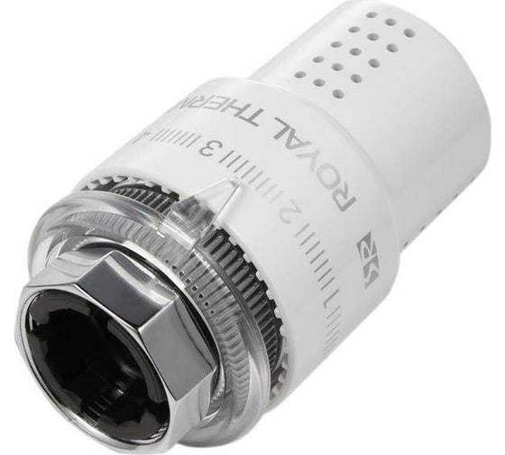 Жидкостная термоголовка ROYAL THERMO Design М30x1.5, белый НС-1443124