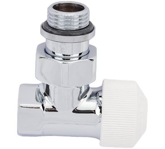 Термостатический набор для радиатора ROYAL THERMO Design угловой, хром, 1/2" НС-1460845