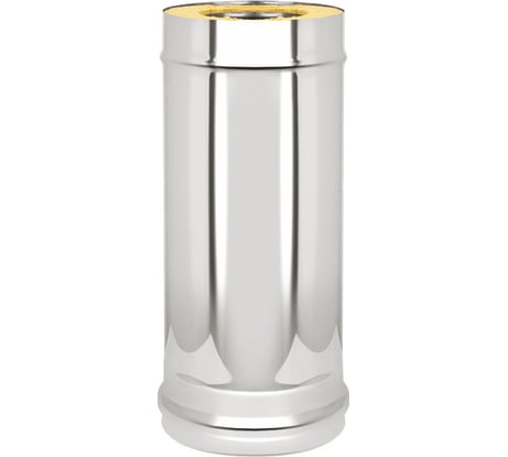 Сэндвич-труба Везувий Нерж+Нерж (AISI 430/0,5мм) д.120x200, L-0,25м О-1209440