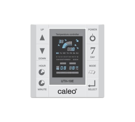 Терморегулятор встраиваемый (программируемый) Caleo UTH-10E