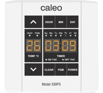 Терморегулятор встраиваемый (сенсорный с программой) Caleo 330PS