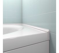 Акриловый Плинтус бордюр для ванной BNV ГЛ12 75 сантиметров, правая сторона 4603320007726