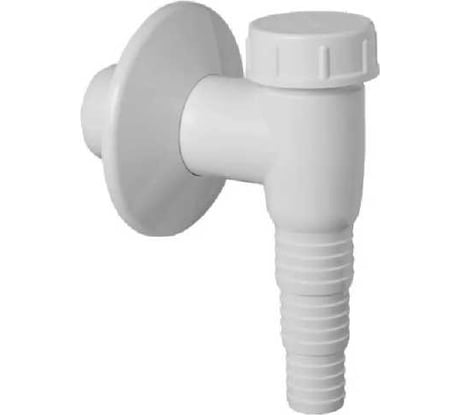 Сифон в стену для стиральной машины McAlpine белый WMV-32WH