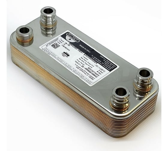 Паяный теплообменник Zilmet ZВ190 - 14P 17B1901415 1