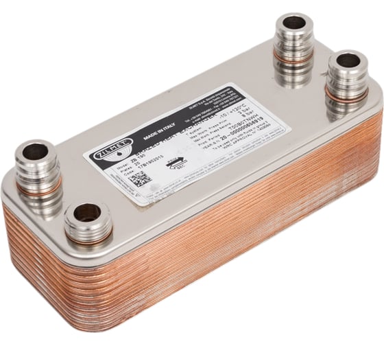 Паяный теплообменник Zilmet ZВ190 - 20P 17B1902015