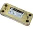Паяный теплообменник Zilmet ZВ190 - 12Р, р-ры: 190x77 мм 17B1901244 1