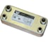 Паяный теплообменник Zilmet ZВ190 - 14P соединение 3/4" сталь + 1/2" нержавеющая сталь, р-ры: 190x77 мм, рабочее давление А-В- 8 бар, С-D- 3 бара 17B1901402 1
