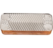 Паяный теплообменник Zilmet ZB207 - 20 P; соединение 3/4"ст+1/2"нержавеющая сталь; рабочее давление А-В 8 бар, С-D 3 бара, р-ры: 207-77 мм, t = -10 +120 C 17B2072002