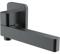 Излив скрытого монтажа IDDIS Slide черный матовый SLIBL0Si63