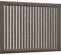 Реечный экран для радиатора Стильный Дом 90x60 см, Ясень темный v530781