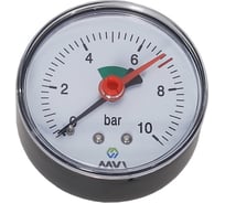 Аксиальный манометр MVI до 10 бар, D63 мм, подключение G1/4 AM.6310.03