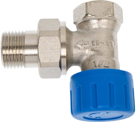 Термостатический угловой клапан MVI с преднастройкой 1/2" TR.720.04