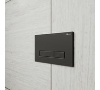 Клавиша смыва для инсталляции Point Меркурий черная матовая PN44831BM