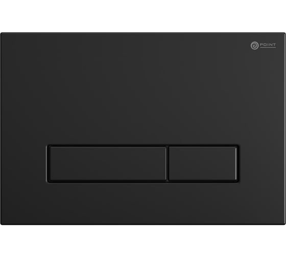 Клавиша смыва для инсталляции Point Меркурий черная матовая PN44831BM