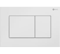 Клавиша смыва для инсталляции Point Ника белая PN44081W