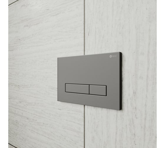 Клавиша смыва для инсталляции Point Меркурий графит PN44831GM