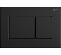 Клавиша смыва для инсталляции Point Ника черная матовая PN44081BM