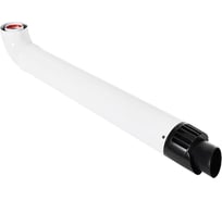 Комплект дымохода ROMMER стандарт 60/100 - 900 мм хомут в комплекте + втулка d60 l-50 RCA-6010-210900 RG0091CSP6ELI5