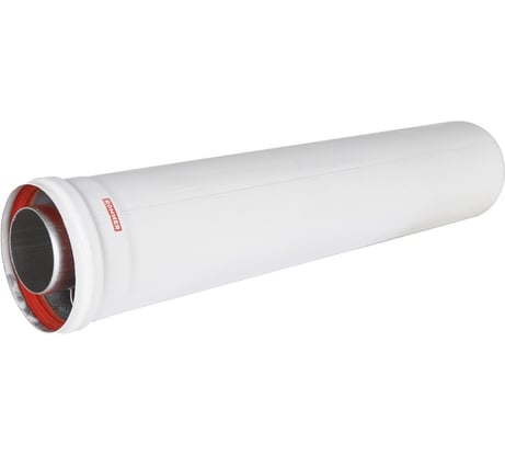 Коаксильный раструбный удлинитель дымохода ROMMER 60/100 l 500 RCA-6010-000500 RG0091CSP6HMAG