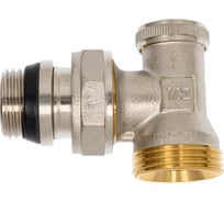 Настроечный угловой клапан MVI с самоуплотняющимся кольцом 1/2" под евроконус TR.115.04