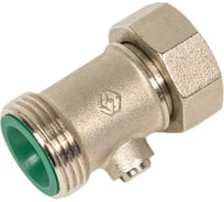 Кран для нижнего подключения прямой, с шаровым затвором 3/4"x3/4" TR.440.0505