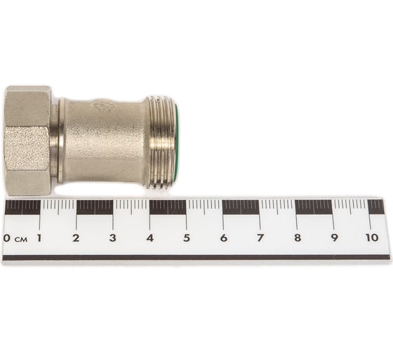 Кран для нижнего подключения прямой, с шаровым затвором 3/4"x3/4" TR.440.0505