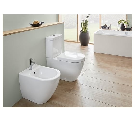 Сливной бачок Villeroy & Boch Subway 2.0, г 180, альпийский белый 57061101