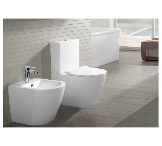 Сливной бачок Villeroy & Boch Subway 2.0, г 180, альпийский белый 57061101