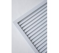 Радиаторная решетка Торговый дом Аргумент ПВХ серая 0,6x1,2 APKG336White