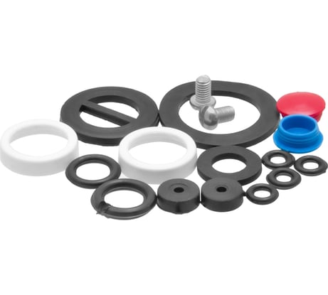 Набор прокладок для ремонта кухонного смесителя советской конструкции MasterProf ИС.130259