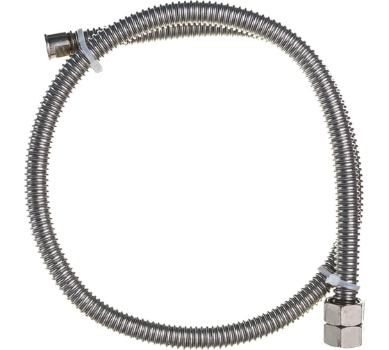 Сильфонная подводка для газа Overcon 1/2", 100 см, в/в ИС.100664 00000000444