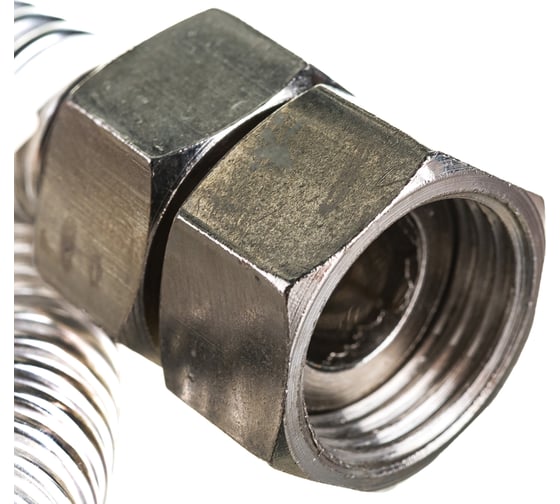 Сильфонная подводка для газа Overcon 1/2", 100 см, в/в ИС.100664 00000000444