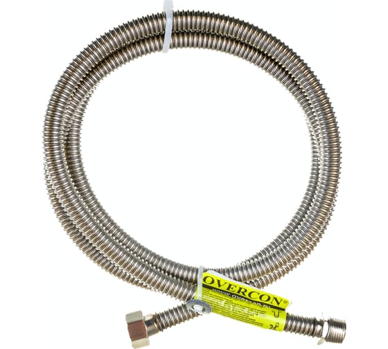 Сильфонная подводка для газа Overcon 1/2", 200 см, в/н ИС.100692 00000000481