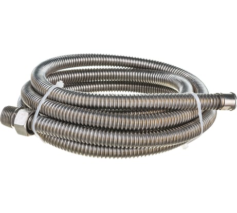 Сильфонная подводка для газа Overcon 1/2", 300 см, в/н ИС.100694 00000000538 4610043810267