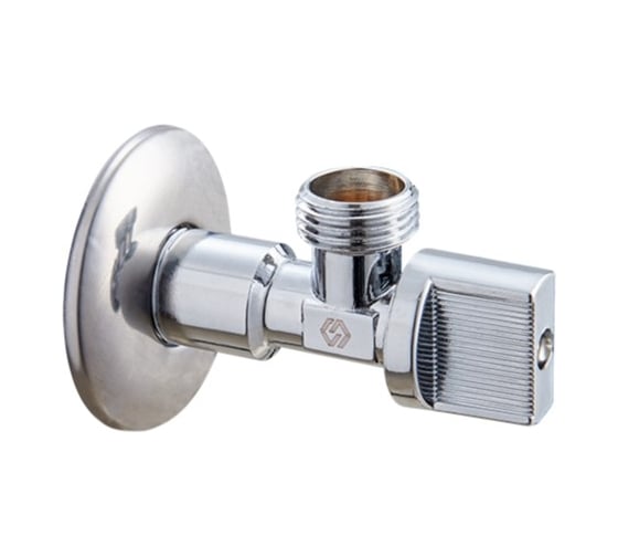 Кран для подключения сантехнических приборов MVI 1/2x1/2 (5 шт.в уп.) BV.464.04 1
