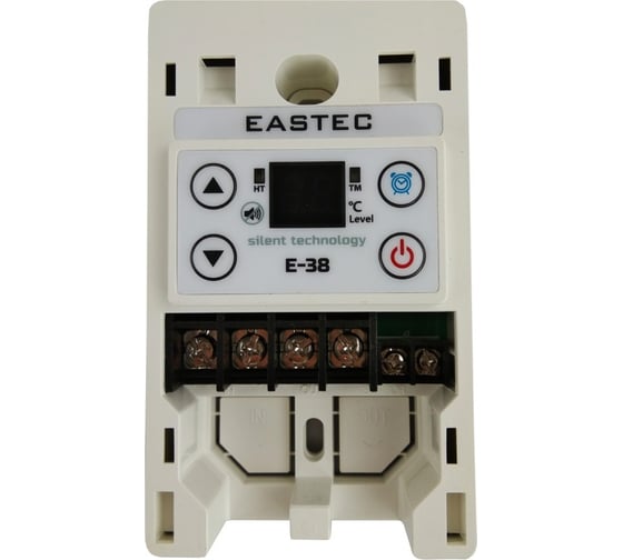 Терморегулятор EASTEC (накладной, симисторный, бесшумный, 2,5 кВт) E-38 Silent