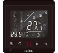 Терморегулятор CALEO с936 wi-fi black lux встраиваемый, цифровой, программируемый, 3,5 квт 0К-00000740