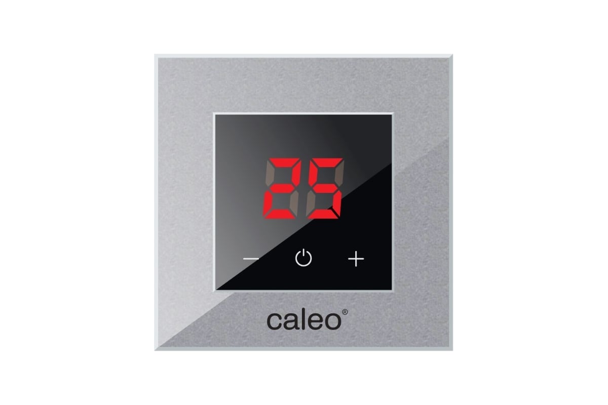 Терморегулятор CALEO NOVA встраиваемый, цифровой, 3,5 кВт, алюминиевый .