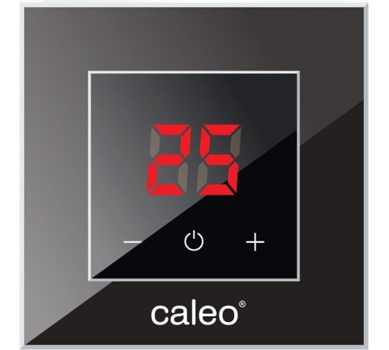 Терморегулятор CALEO NOVA встраиваемый, цифровой, 3,5 кВт, черный УП-00000358