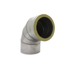 Изолированный отвод РОССТИН 90 D160-210 (304-0.5/430-0.5) НФ-00005535