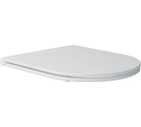 Сиденье для унитаза Art&Max BARI тонкое, с плавным закрывание soft close, дюропласт, металлическое крепление AM822SC