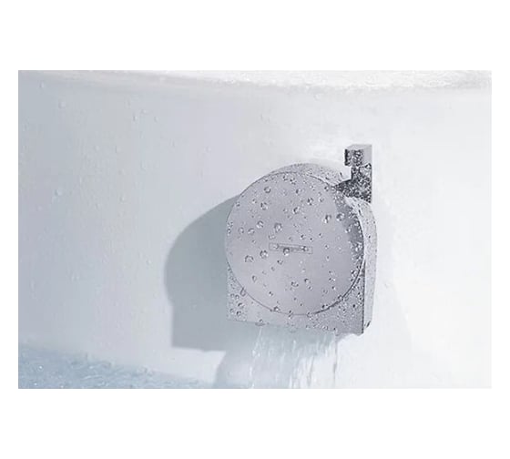 Внешняя часть излива на ванну Exafill s Hansgrohe с набором для слива и перелива 58117000 00000008561